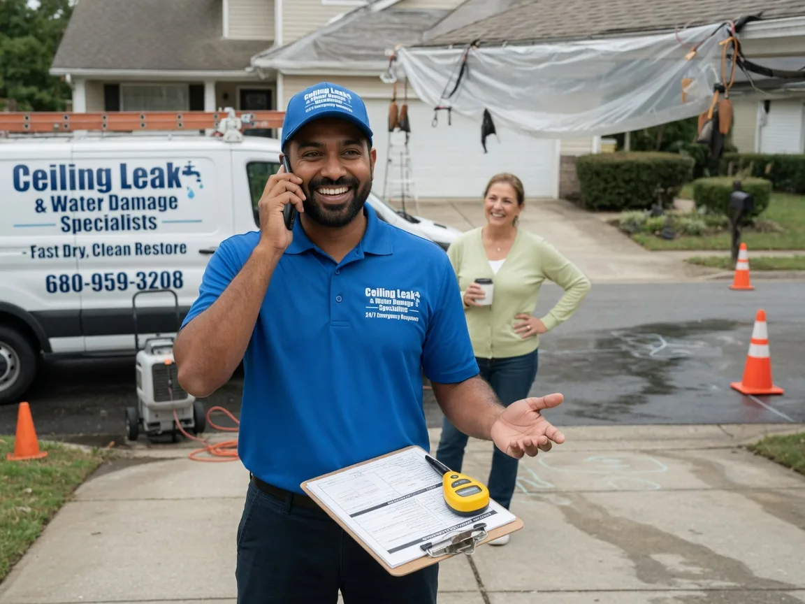 Ceiling Leak Cleanup Candor, NY FAQs